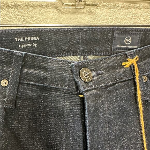 NWT AG Adriano Dark Wash Prima Cigarette Leg 5 Pocket Denim Jean 30R - Picture 7 of 16